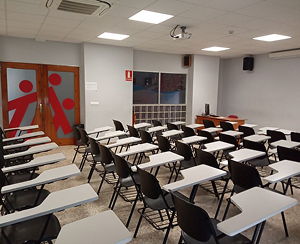 Aula teoría 30 pupitres